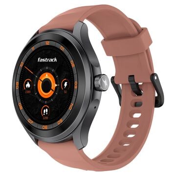 Fastrack VOX Pro Smartwatch 3.5CM Ultra Vu Display, Offline Voice Commands, Functional Crown, HRM, M