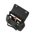 Fastrack Large Satchel Bag for Women | Structured, Stylish Bag With Spacious Compartments | Classic Work Bag Made of High Quality Faux Leather (Black) - image number 5