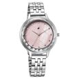 Fastrack Stunners X Quartz Analog Pink Dial Stainless Steel Strap Watch For Girls - image number 1