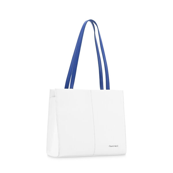 Fastrack White Shoulder Bag with Contrast Straps - image number 2