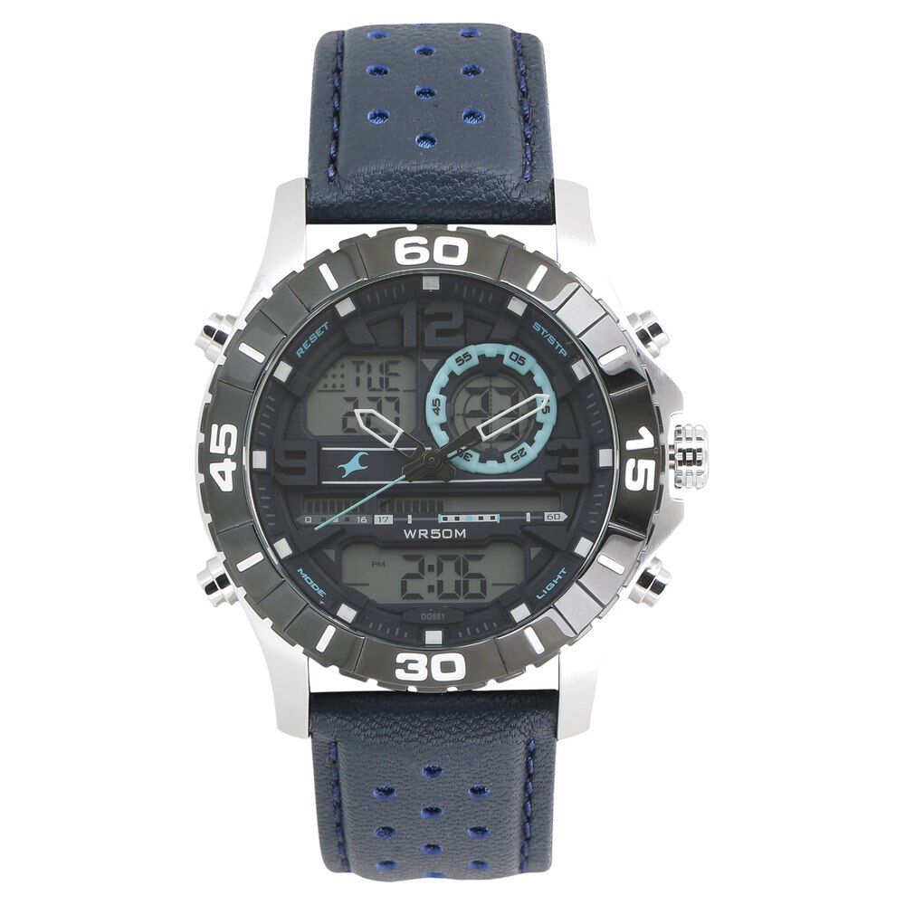 Fastrack denim watches for men shop