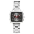 Fastrack Loopholes Quartz Analog with Date Pink Dial Stainless Steel Strap Watch for Girls