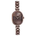 Fastrack Style Up Brown Dial Metal Strap Watch for Girls - image number 1