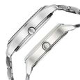 Fastrack Mixmatched Quartz Multifunction Blue Dial Silver Stainless Steel Strap Watch For Couple - image number 4