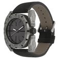 Fastrack Quartz Analog Black Dial Leather Strap Watch for Guys - image number 1