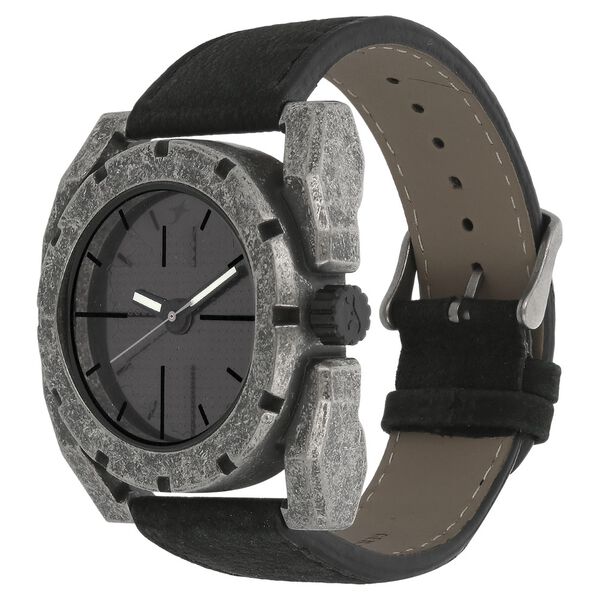 Fastrack Quartz Analog Black Dial Leather Strap Watch for Guys - image number 1