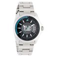 Fastrack Loopholes Quartz Analog with Date Black Dial Stainless Steel Strap Watch for Guys - image number 1