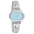 Fastrack Quartz Analog White Dial Stainless Steel Strap Watch for Girls