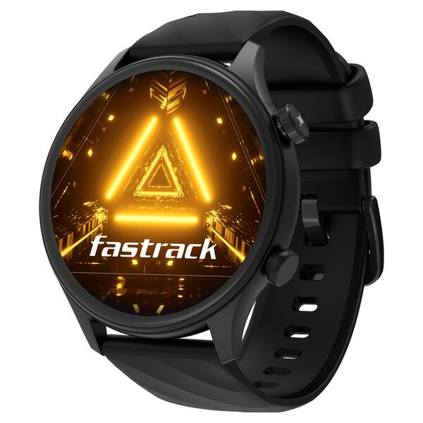Fastrack Optimus 2 Pro 3.63 cm AMOLED, Advanced Blazing Fast UI, AOD, Metal Case, IP68, Working Crown Smartwatch - image number 0