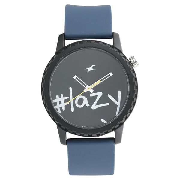 Fastrack Quartz Analog Beige Dial Silicone Strap Watch for Unisex - image number 0