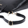 Fastrack Modern Satchel Bag for Women | Chic, Stylish Bag for Girls, Ladies, Women | Spacious Bag with Internal Organisers Made from High-Quality Faux Leather (Black) - image number 3