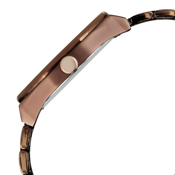 Fastrack Vyb Challenger Quartz Analog Brown Dial Metal Strap Watch For Guys - image number 5