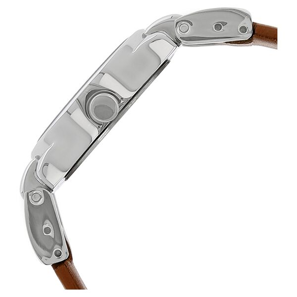 Fastrack Quartz Analog Silver Dial Leather Strap Watch for Girls - image number 2