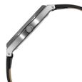 Fastrack Vyb Challenger Quartz Analog Black Dial Black Color Leather Strap Watch For Guys - image number 4