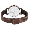 Fastrack Pulse Quartz Analog Brown Dial Stainless Steel Strap Watch for Girls - image number 4