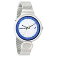 Fastrack Denim Quartz Analog White Dial Stainless Steel Strap Watch for Girls - image number 1