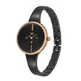 Fastrack Vyb Siren Quartz Analog Black Dial Metal Strap Watch for Girls - image number 3