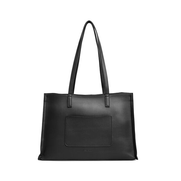 Fastrack Chic Spacious Laptop Tote Bag for Women | Stylish Casual Bag for Ladies, Women, Girls | College, Work Bag Made of High-Quality Faux Leather (Black) - image number 0