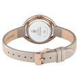Fastrack Vyb Halo Quartz Analog Beige Dial Leather Strap Watch For Girls - image number 6