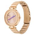 Fastrack MetaWe Quartz Analog Rose Gold Dial Stainless Steel Strap Watch For Girls - image number 2