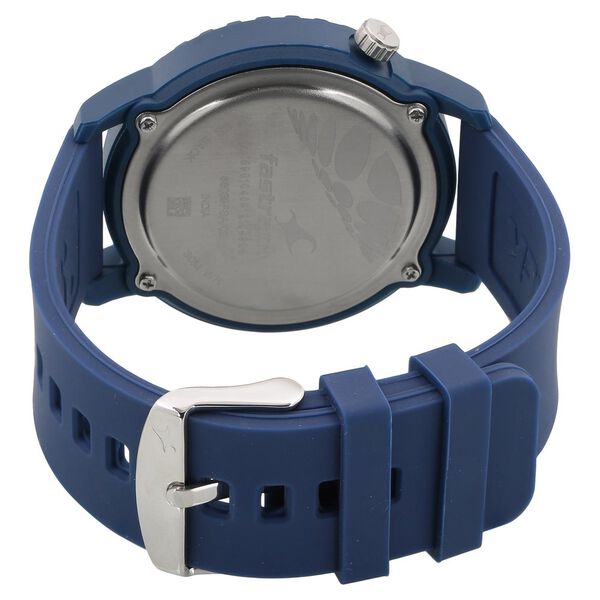 Fastrack Quartz Analog Beige Dial Silicone Strap Watch for Unisex - image number 3