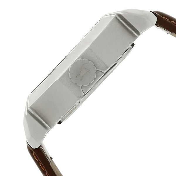 Fastrack Quartz Analog Silver Dial Leather Strap Watch for Guys - image number 2
