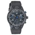 Fastrack All Nighters Quartz Multifunction Black Dial Leather Strap Watch for Guys - image number 1