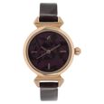 Fastrack Quartz Analog Red Dial Stainless Steel Strap Watch for Girls
