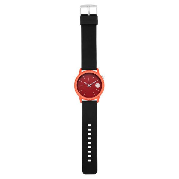 Fastrack Quartz Analog Red Dial Silicone Strap Watch for Unisex - image number 5