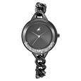 Fastrack Glitch Quartz Analog Black Dial Metal Strap Watch for Girls - image number 1