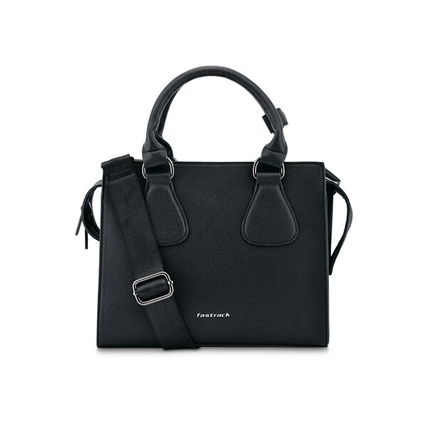 Fastrack Structured Satchel in Black - image number 1