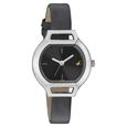 Fastrack Quartz Analog Black Dial Leather Strap Watch for Girls - image number 0