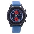 Fastrack Modular Quartz Analog Blue Dial Leather Strap Watch for Guys - image number 1
