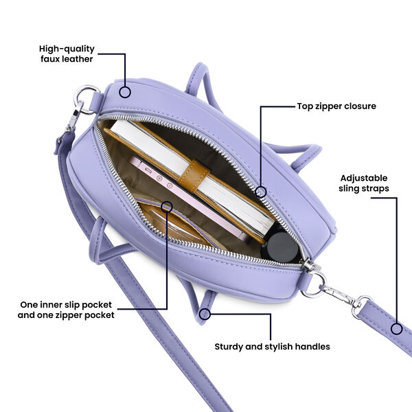Fastrack Zip-It-Up Satchel - image number 8