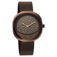 Fastrack Gelato brown multifunction metal strap watch with Chocolate dial for Girls - image number 1