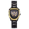 Fastrack Wonder Woman Quartz Analog Black Dial Metal Strap Watch for Girls - image number 2