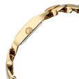Vyb Runway By Fastrack Quartz Analog Black Dial Golden Metal Strap Watch For Girls - image number 4