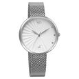 Fastrack Vyb Mirage Quartz Analog White Dial Stainless Steel Strap Watch for Girls - image number 1