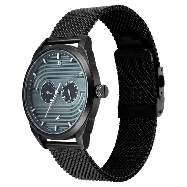 Fastrack 2X Edit Emerald Green Dial Interchangeable Strap Watch for Guys - image number 4