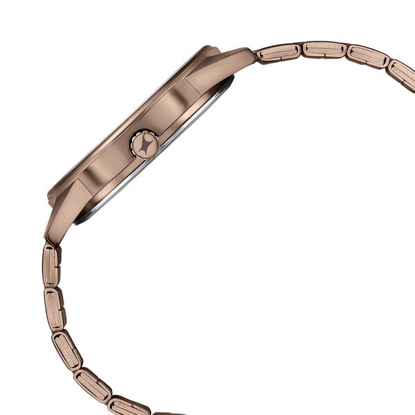 Fastrack Stunners Quartz Analog Brown Dial Stainless Steel Strap Watch for Guys - image number 3