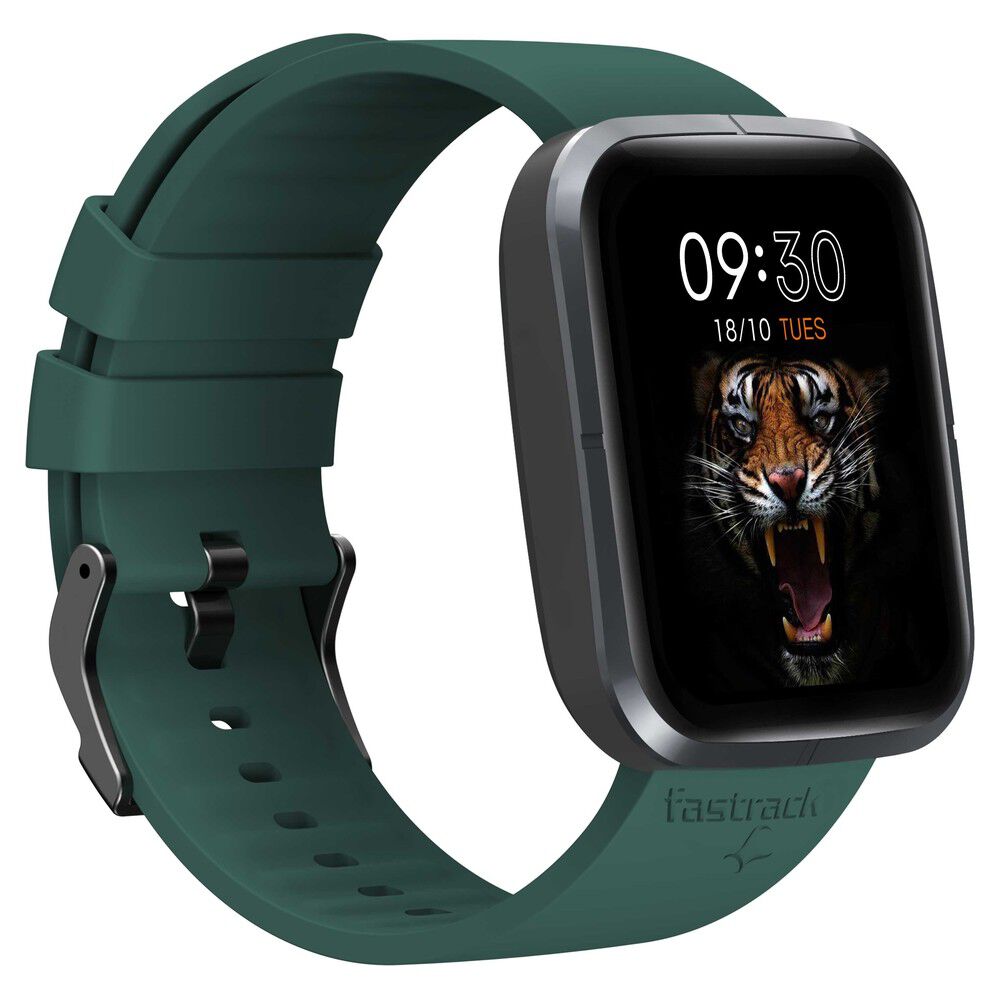 Buy Online Fastrack Smartwatch Reflex Zingg with 4.29 CM UltraVU Display Multiple Menu Styles With E Card Storage 38081pp03 p Fastrack