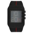 Fastrack Digital Grey Dial Plastic Strap Watch for Guys