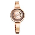 Fastrack Vyb Diva Quartz Analog Rose Gold Dial Rose Gold Metal Strap Watch For Women - image number 1