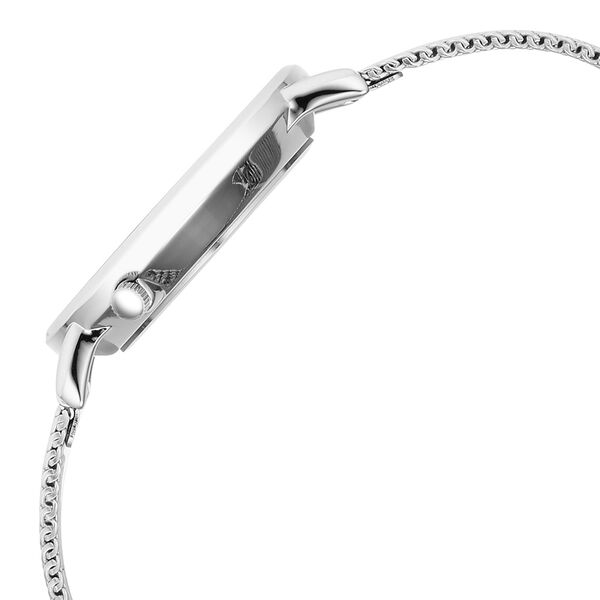 Fastrack Stunners X Quartz Analog Pink Dial Stainless Steel Strap Watch For Girls - image number 3