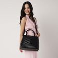 Power Lines Quilted Satchel - image number 1