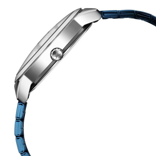 Fastrack Opulence Quartz Analog with Date Blue Dial Stainless Steel Strap Watch for Guys - image number 4