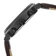 Fastrack Kronos Guys Chronograph Watch With Date Black Dial & Brown Leather Strap - image number 4