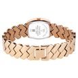Vyb Showstopper By Fastrack Quartz Analog Blue Dial Rose Gold Metal Strap Watch For Girls - image number 5