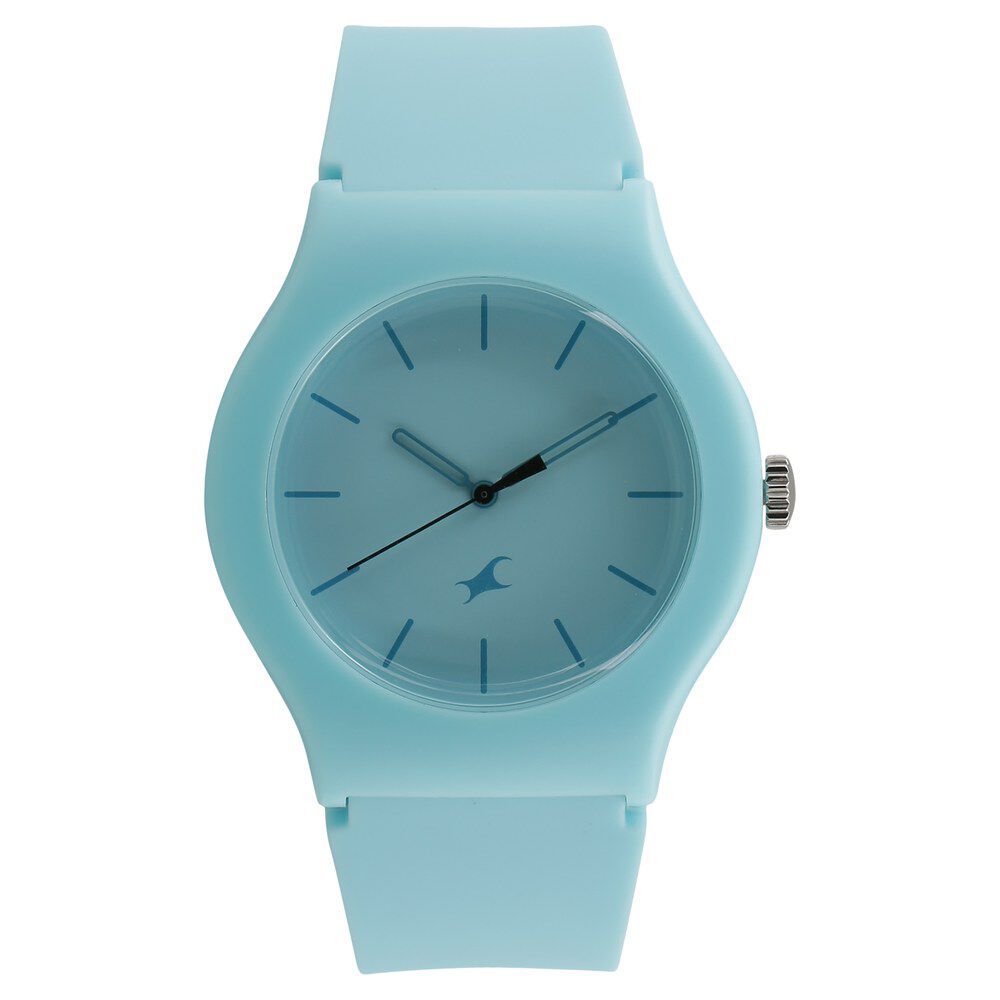 Fastrack sky blue watch discount