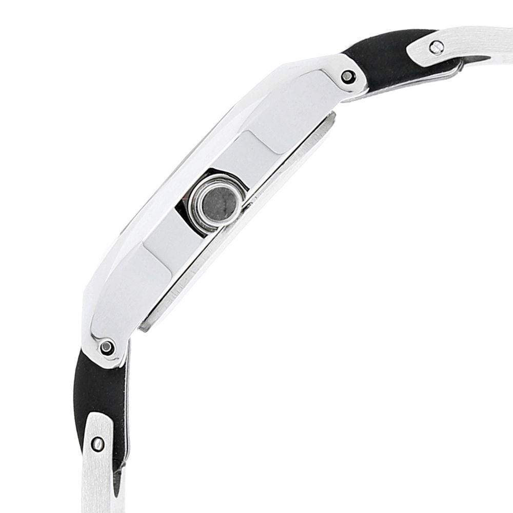 Buy Online Fastrack Quartz Analog Black Dial Leather Metal Strap Watch for Girls ne6030sh02 Fastrack